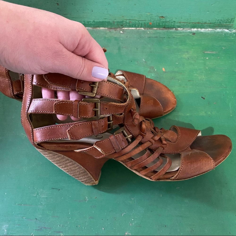Boutique 9 strappy leather sandals
